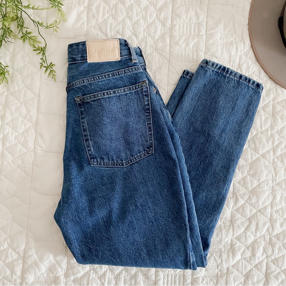 Everlane 90s Curvy Cheeky cropped Straight Jeans